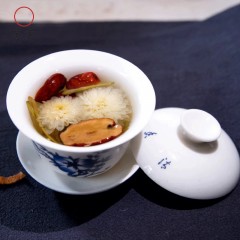 安徽天方茶叶100g清爽型八宝菊花内含 甘草 菊花 金银花 陈皮 红枣 山楂 绿茶组合型花茶 八宝茶